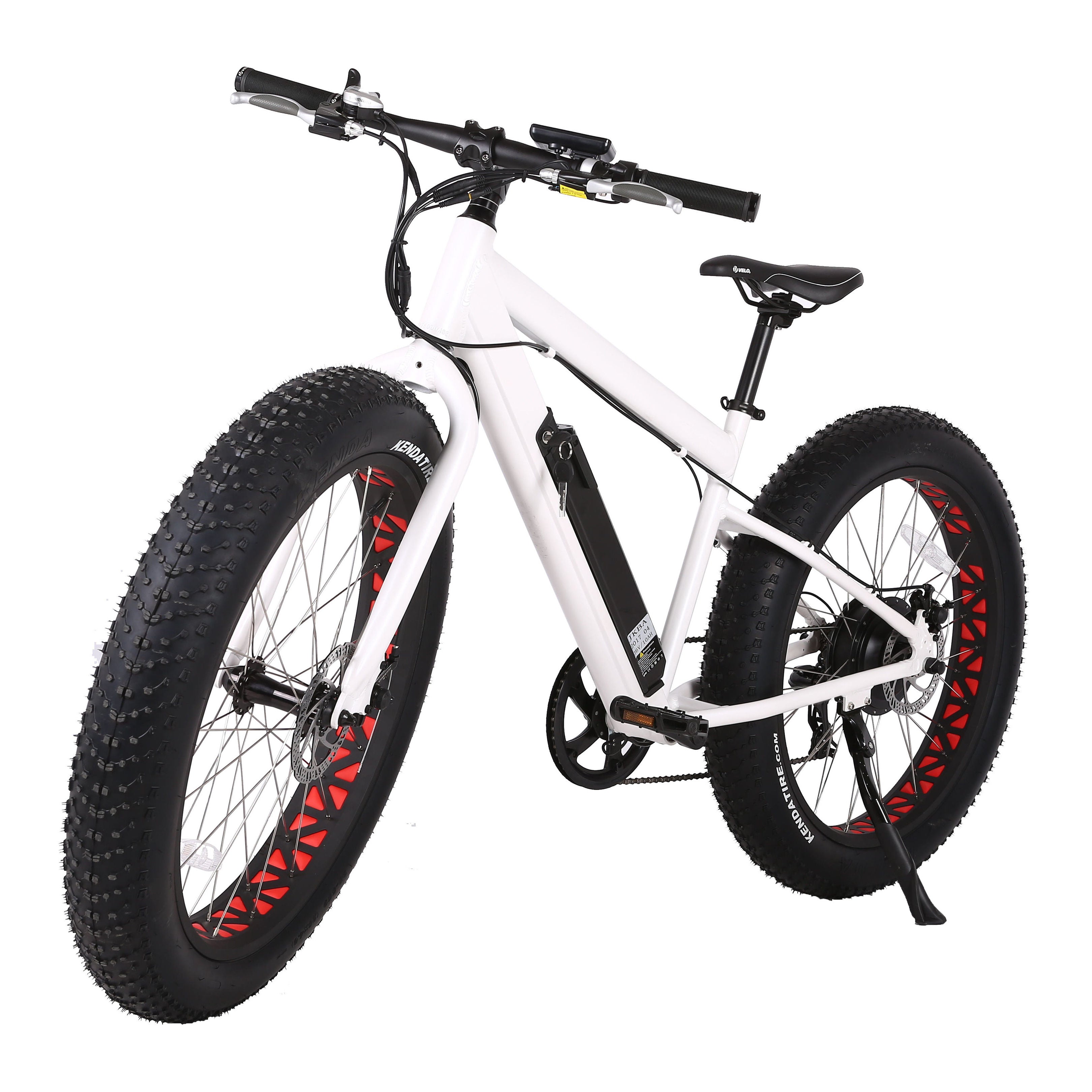 Confovelo™ Vélo à Gros Pneus 48V 750W Cadre en Aluminium 7 Vitesses Frein Double pour Adultes